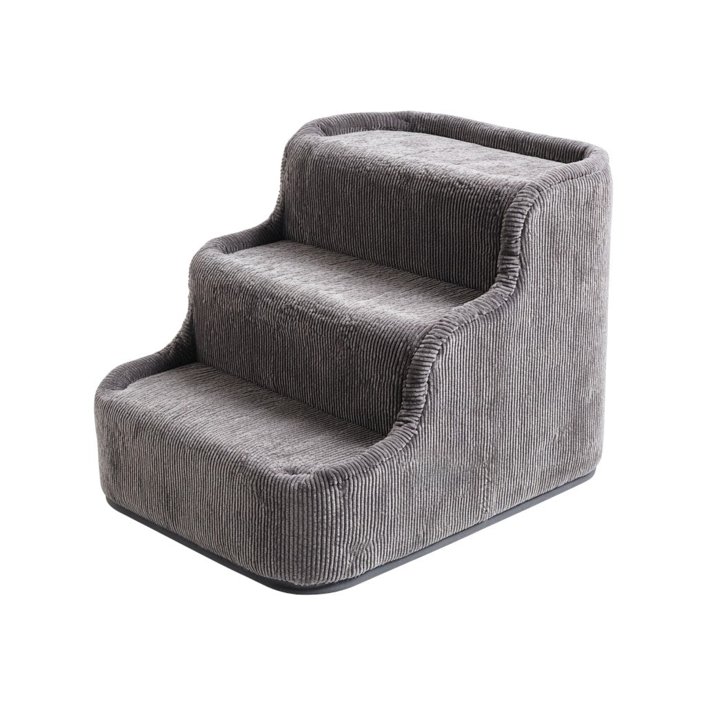 Jomaro High-Density Foam Pet Stairs - Cloud Grey
